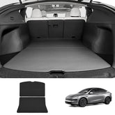 나파 가죽 뒷 트렁크 매트 - 내구성 있는 보호 Tesla Model Y 주니퍼 2025+